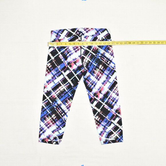 Calvin Klein Women Legging Capri Polyester Multicolor Sz M Quick Dri Performance - Picture 4 of 8